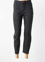 Jeans coupe slim stretch taille normale noir VERO MODA femme