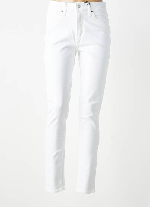 Jeans skinny taille normale taille normale blanc LEVIS femme