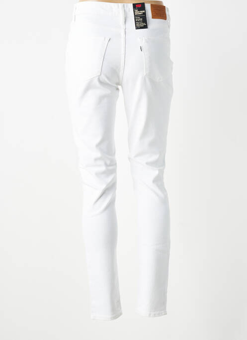Jeans skinny taille normale taille normale blanc LEVIS femme