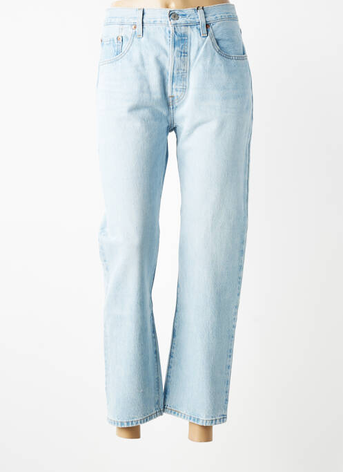 Jeans coupe droite taille normale taille normale bleu LEVIS femme