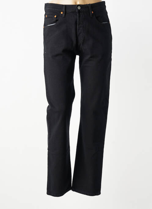 Jeans coupe droite stretch taille normale noir LEVIS femme