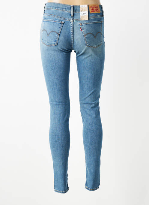 Jeans coupe slim stretch taille normale bleu LEVIS femme