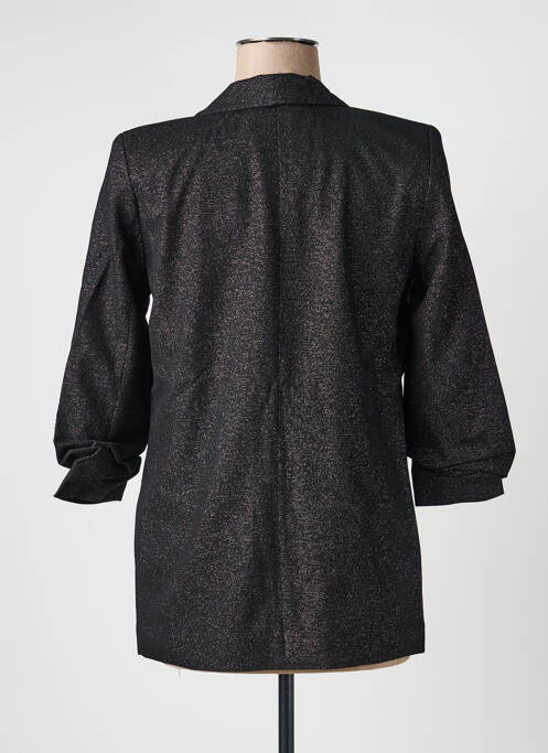 Blazer col châle noir PIECES femme