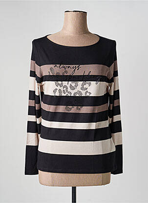 T-shirt manches longues manches longues noir BETTY BARCLAY femme