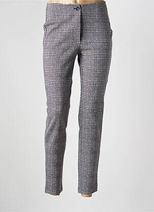 Pantalon 7/8 stretch taille normale gris BETTY BARCLAY femme