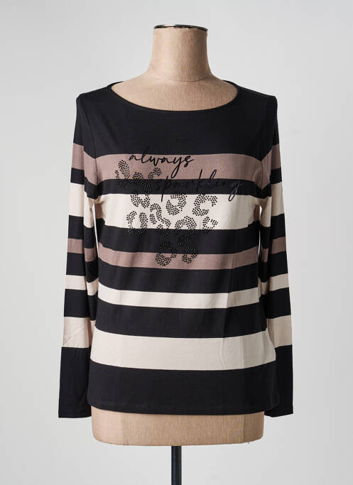 T-shirt manches longues manches longues noir BETTY BARCLAY femme