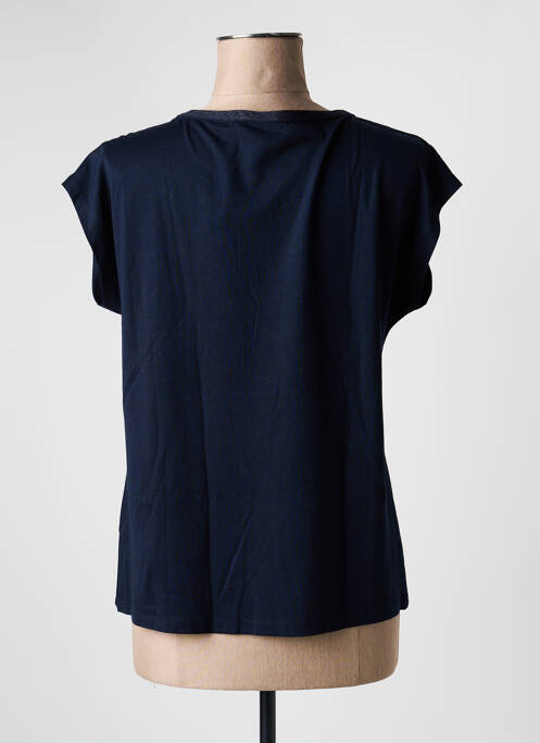 T-shirt sérigraphie manches courtes bleu BETTY BARCLAY femme
