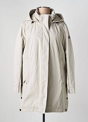 Parka manches longues a capuche beige BETTY BARCLAY femme