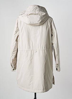 Parka manches longues a capuche beige BETTY BARCLAY femme