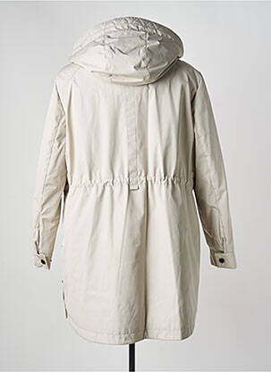 Parka manches longues a capuche beige BETTY BARCLAY femme