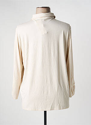 Chemisier coupe cintrée manches 3/4 beige STREET ONE femme