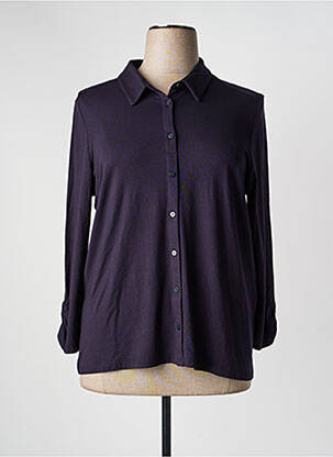 Chemisier coupe cintrée manches 3/4 noir STREET ONE femme