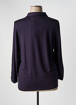 Chemisier coupe cintrée manches 3/4 noir STREET ONE femme