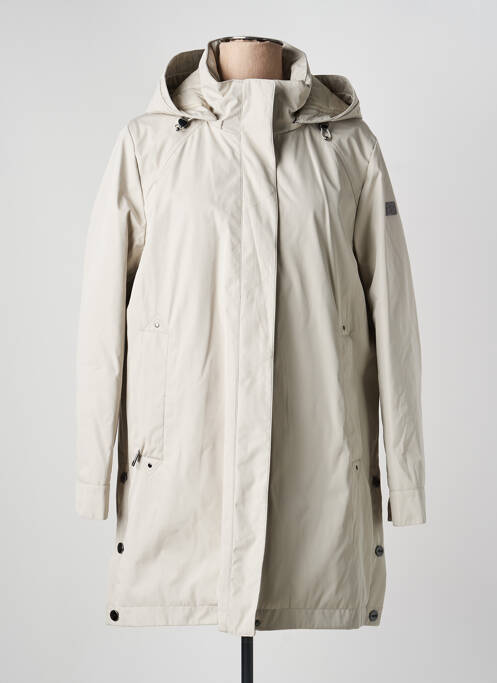 Parka manches longues a capuche beige BETTY BARCLAY femme