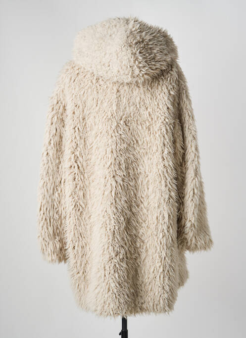 Manteau long a capuche a capuche beige BETTY BARCLAY femme