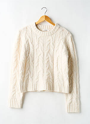 Pull stretch manches longues beige PROMOD femme