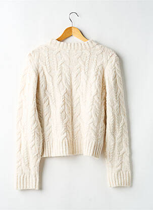 Pull stretch manches longues beige PROMOD femme