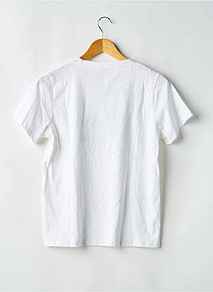 T-shirt imprimé fantaisie manches courtes blanc EASY CLOTHES femme