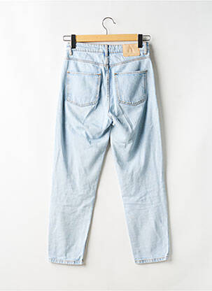 Jeans coupe slim stretch taille haute bleu ZARA femme
