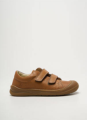 Baskets voute plantaire bout rond marron NATURINO garcon