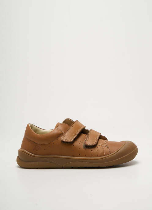 Baskets voute plantaire bout rond marron NATURINO garcon