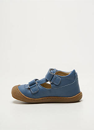 Sandales/nu pieds semelle amovible bout rond bleu NATURINO garçon
