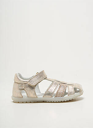 Sandales/nu pieds bout rond bout rond or NATURINO fille