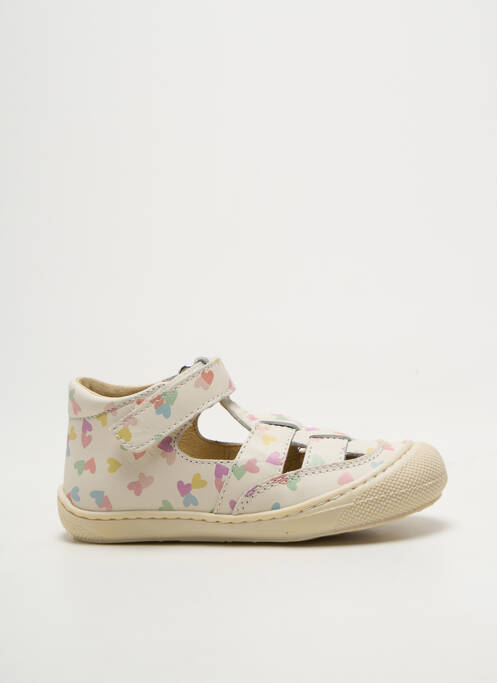 Sandales/nu pieds bout rond bout rond blanc NATURINO fille