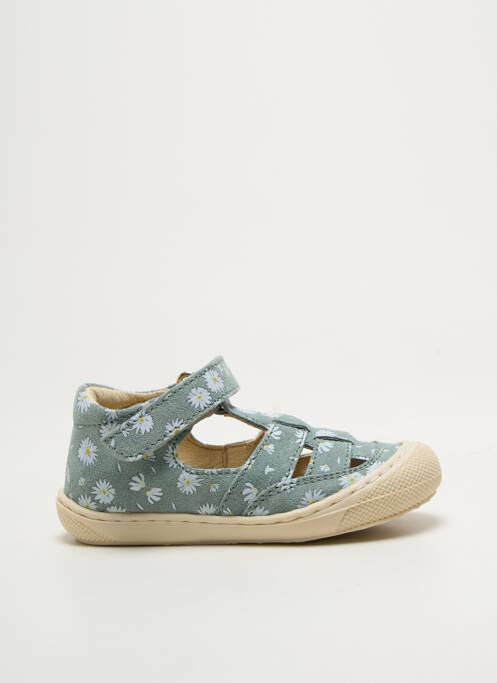 Bottillons semelle amovible bout rond vert NATURINO fille
