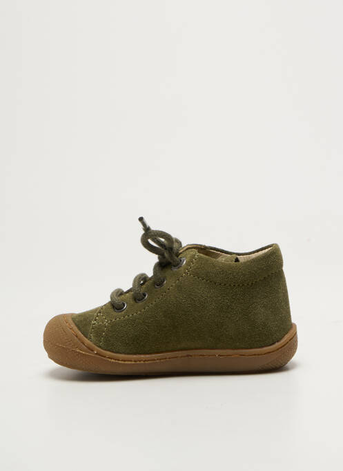 Bottillons semelle amovible bout rond vert NATURINO garcon