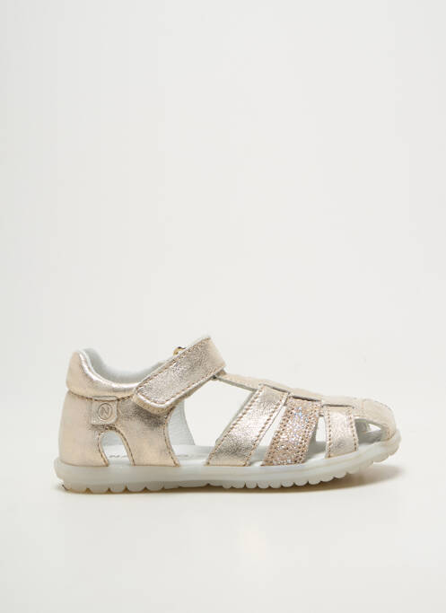 Sandales/nu pieds bout rond bout rond or NATURINO fille