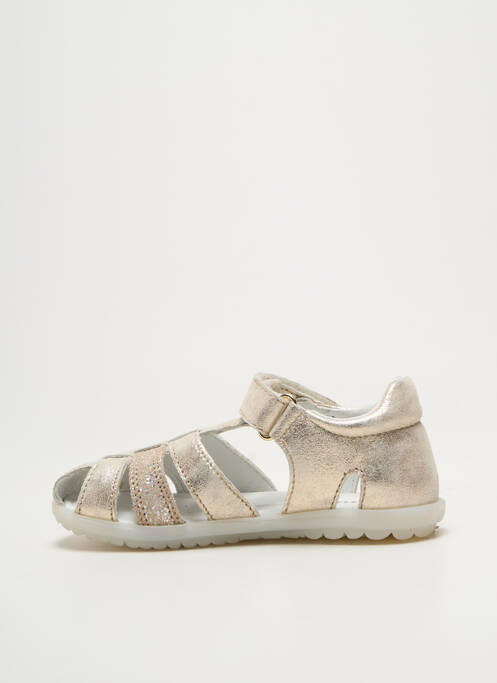 Sandales/nu pieds bout rond bout rond or NATURINO fille