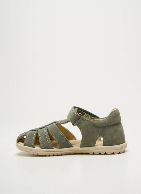 Sandales/nu pieds bout rond bout rond vert NATURINO garcon