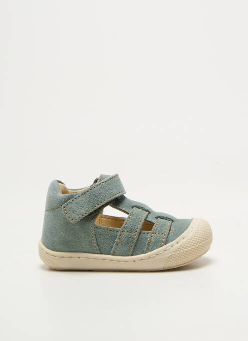 Bottillons fermeture scratch bout rond bleu NATURINO garcon