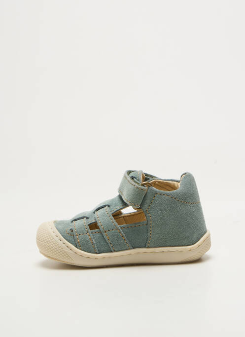 Bottillons fermeture scratch bout rond bleu NATURINO garcon