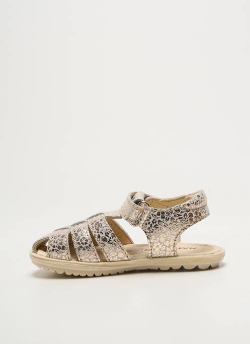 Sandales/nu pieds bout rond bout rond beige NATURINO fille