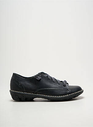 Baskets fermeture elastique talon plat jusqu'à 3cm noir NICE femme