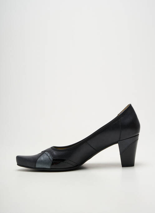 Escarpins cubain talon de 4 à 6cm noir GEO-REINO femme