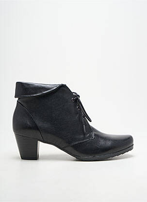 Bottines/boots fourrée talon de 4 à 6cm noir CAPRICE femme