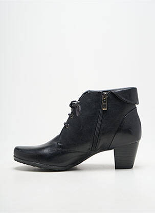 Bottines/boots fourrée talon de 4 à 6cm noir CAPRICE femme