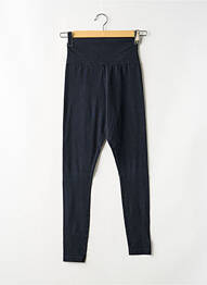 Legging tissage jersey taille normale noir AMERICAN APPAREL femme