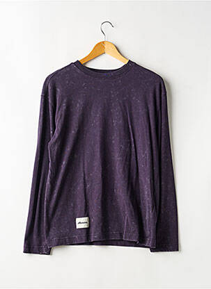 T-shirt manches longues manches longues violet MIZUNO femme