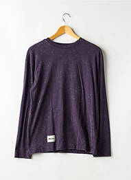 T-shirt manches longues manches longues violet MIZUNO femme