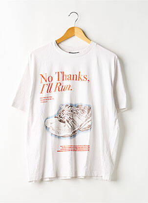 T-shirt imprimé fantaisie manches courtes beige ASOS femme
