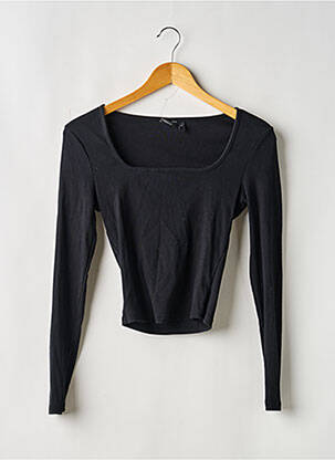 T-shirt manches longues manches longues noir ASOS femme