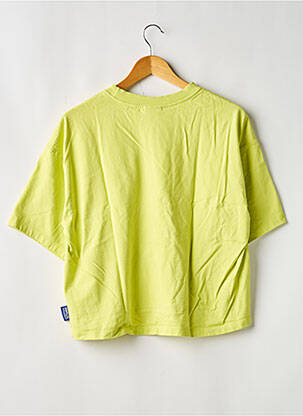 T-shirt stretch manches courtes vert DECATHLON femme