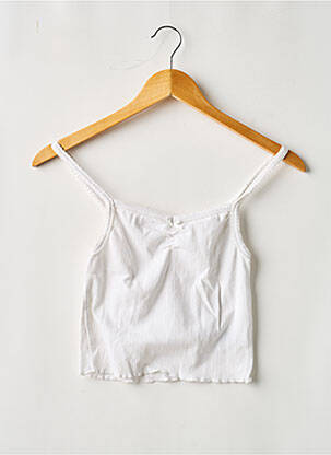 Top stretch fines bretelles blanc COTTON:ON femme