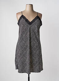 Nuisette/combinette col v noir ROSE POMME femme