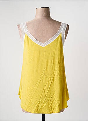Top/caraco jaune SOFTY femme