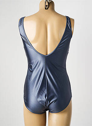 Maillot de bain 1 pièce bretelles élastiquées gris ROSE POMME femme